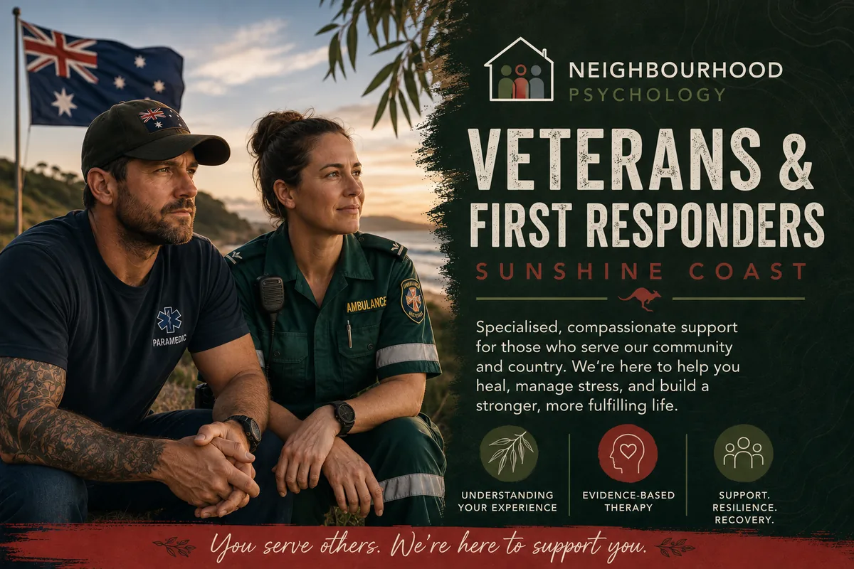 Veterans and First Responders Psychology — Neighbourhood Psychology